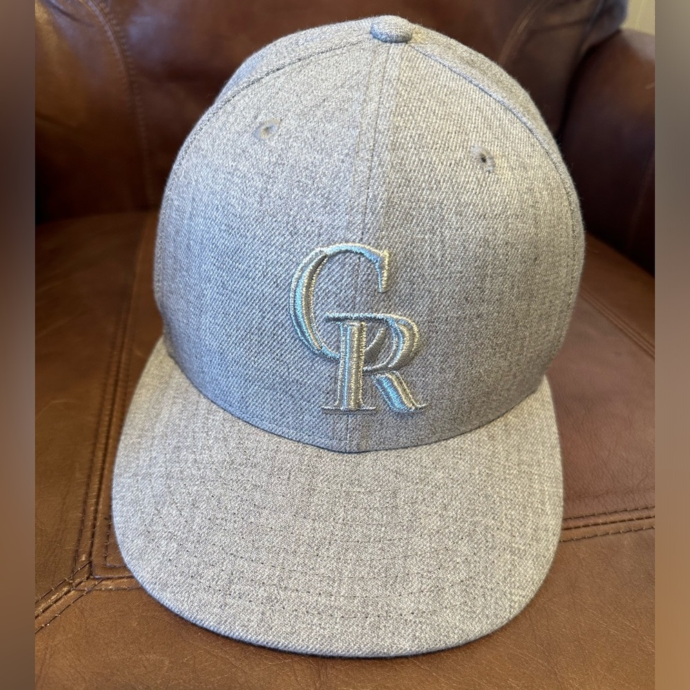 New Era 59 Fifty Rockies Baseball Hat - Size 7 5/8